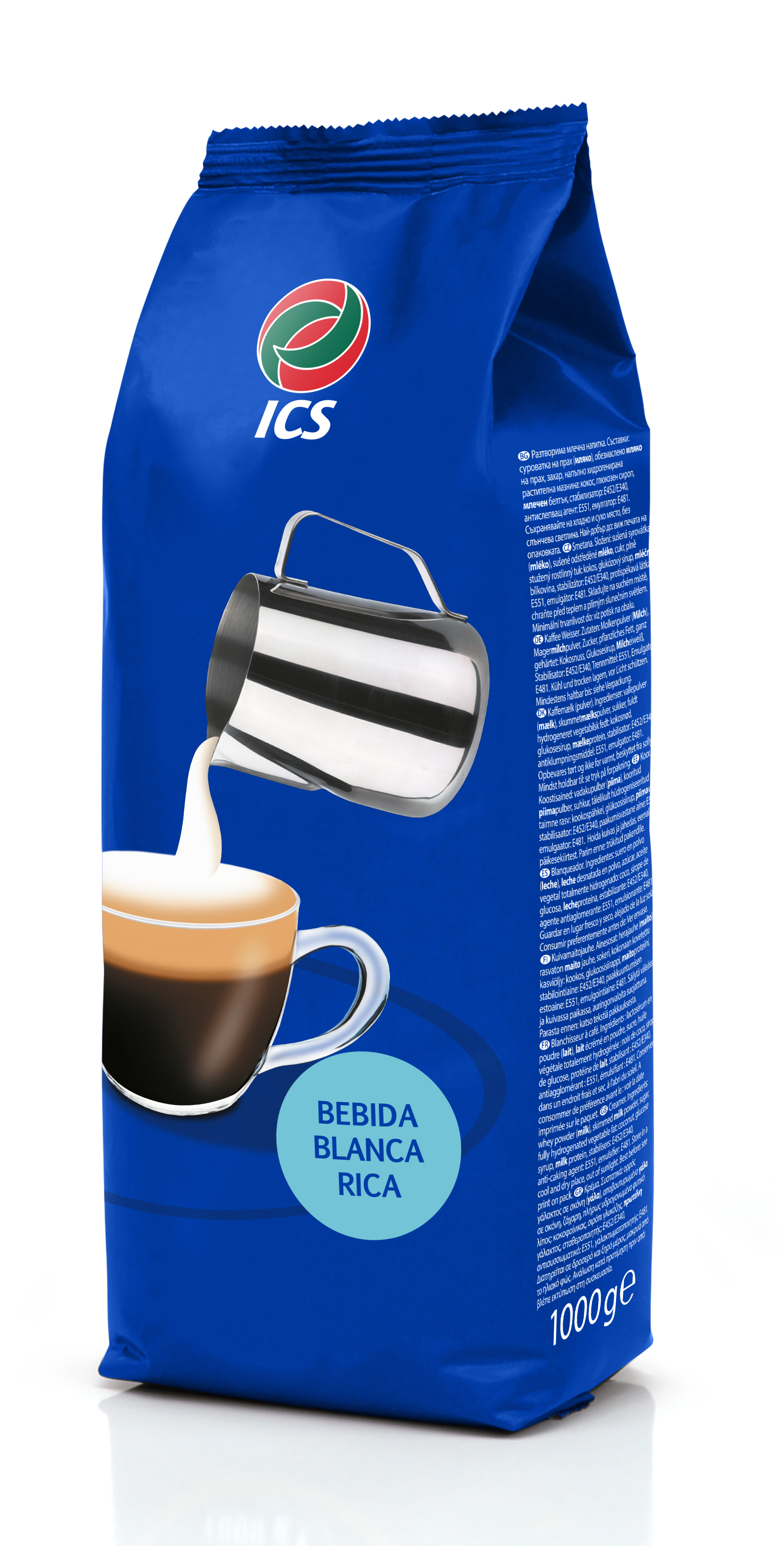 Lapte instant ICS Bebida Blanca Rica Blue